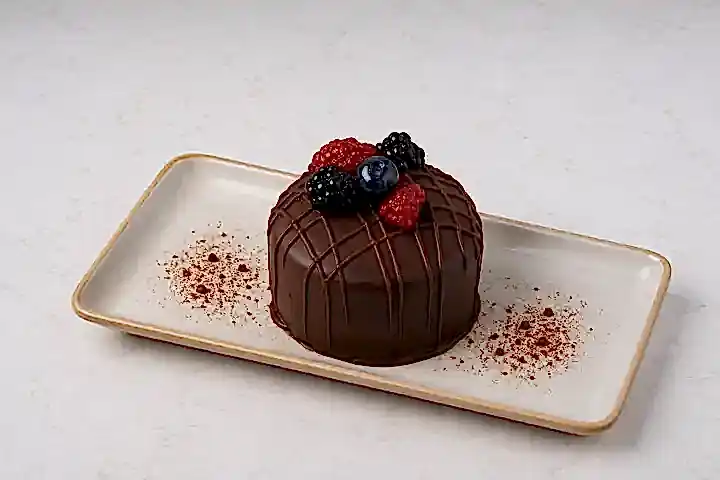 Chocolate Berry Crown