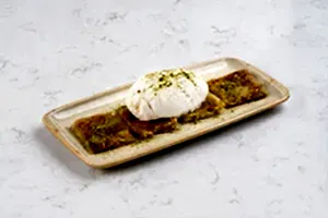 Katmer with Ice Cream