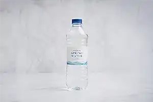 Natural Spring Water Plastic Bottle