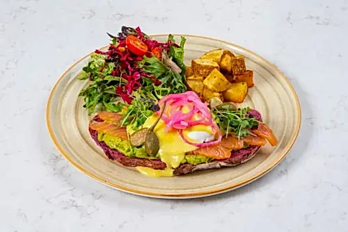 Salmon Gravlax & Avocado Toast